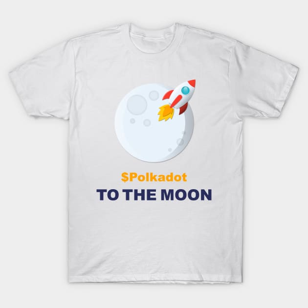 DOT Fly to the moon T-Shirt by yphien